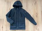 Stoere warme Vingino winterjas jas parka blauw grijs 152, Ophalen of Verzenden, Zo goed als nieuw, Vingino, Jongen