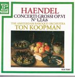 Georg Friedrich Haendel / Ton Koopman, Cd's en Dvd's, Cd's | Klassiek, Ophalen of Verzenden, Classicisme, Zo goed als nieuw, Overige typen