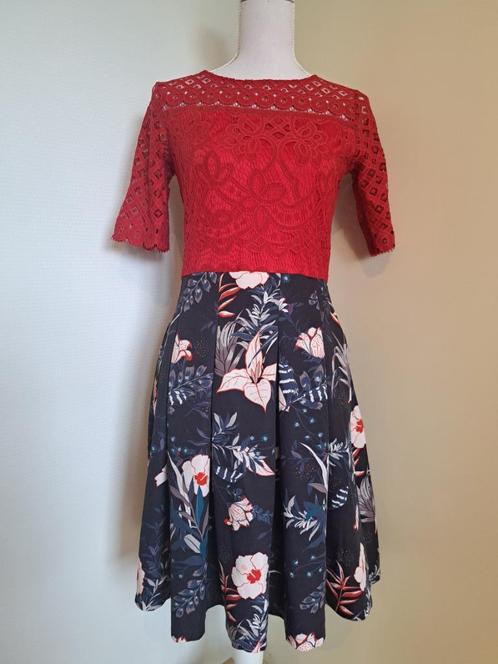 Rood jurk Marc Angelo, Kleding | Dames, Jurken, Nieuw, Maat 38/40 (M), Rood, Knielengte, Ophalen of Verzenden