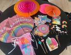 Regenboog versiering / kinderfeestje, Ophalen of Verzenden, Zo goed als nieuw, Versiering, Verjaardag