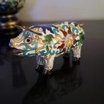 Cloisonne Varkentje, Ophalen of Verzenden