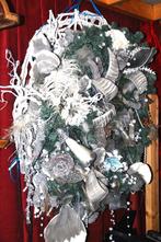 Een grote Professionele kerst krans, Ophalen, Zo goed als nieuw