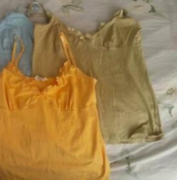 2 hemdjes/tops maat 38/40 beschikbaar voor biedingen