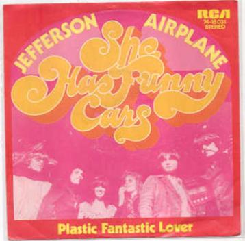 Jefferson Airplane- She has funny Cars beschikbaar voor biedingen