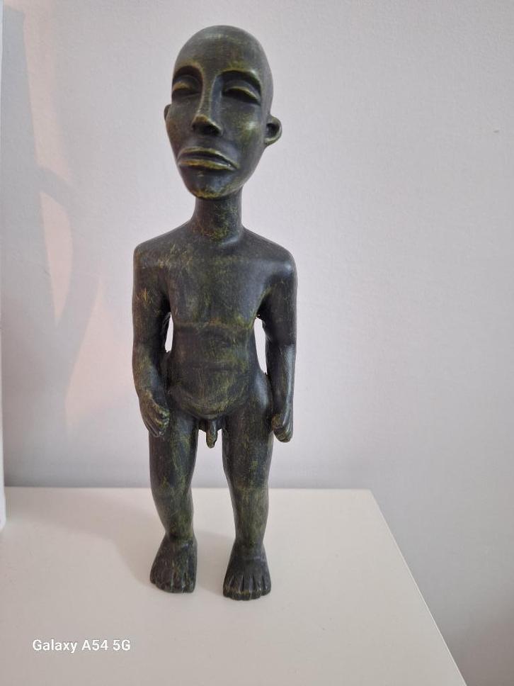 Chokwe Queen Maternity Figure uit Angola, Antiek en Kunst, Kunst | Niet-Westerse kunst, Ophalen of Verzenden