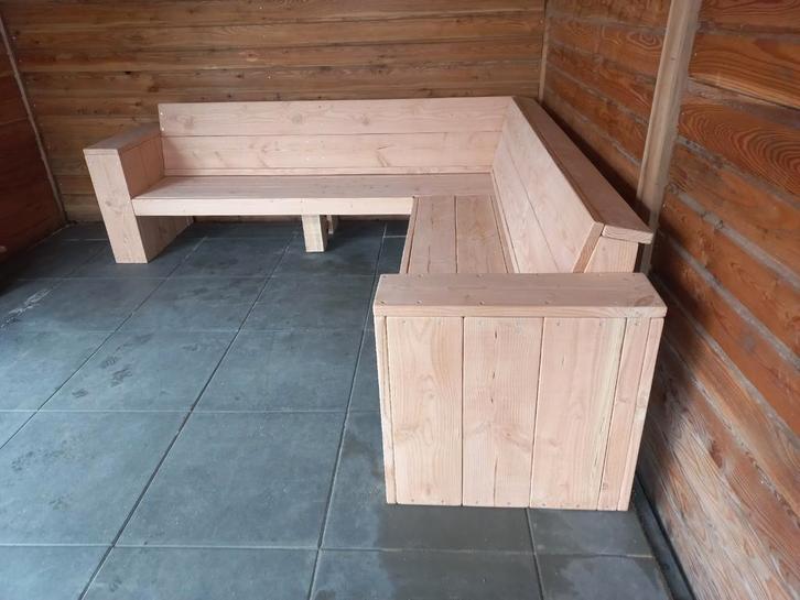 Zeer mooie douglas hoekbank loungebanken tuinbank, Huis en Inrichting, Woonaccessoires | Overige, Ophalen of Verzenden