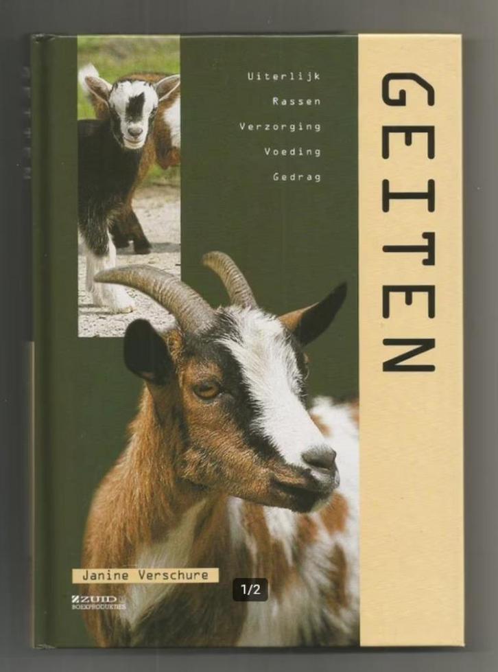 Geiten - Janine Verschure, Boeken, Dieren en Huisdieren, Nieuw, Vee, Ophalen of Verzenden