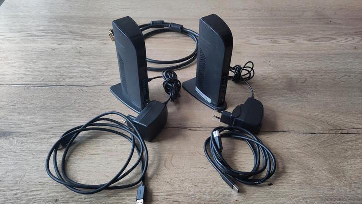 2x Kensington usb 3 docking station, Spelcomputers en Games, Virtual Reality, Gebruikt, Pc, Overige typen, Ophalen of Verzenden