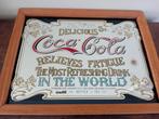 Coca cola reclame bord spiegel, Ophalen