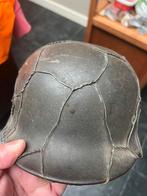 Duitse camo helm met wire, Verzamelen, Militaria | Tweede Wereldoorlog, Ophalen of Verzenden, Landmacht, Duitsland, Helm of Baret