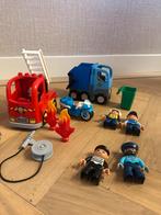 Duplo brandweer, ambulance, vuilniswagen, Ophalen of Verzenden, Zo goed als nieuw, Duplo