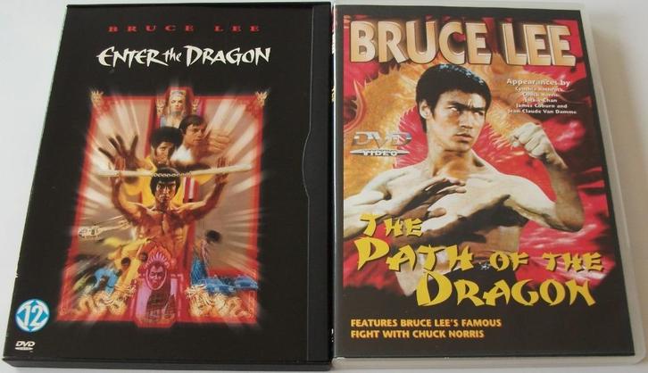 Dvd *** BRUCE LEE *** 2 stuks, Cd's en Dvd's, Dvd's | Actie, Zo goed als nieuw, Actie, Vanaf 12 jaar, Ophalen of Verzenden