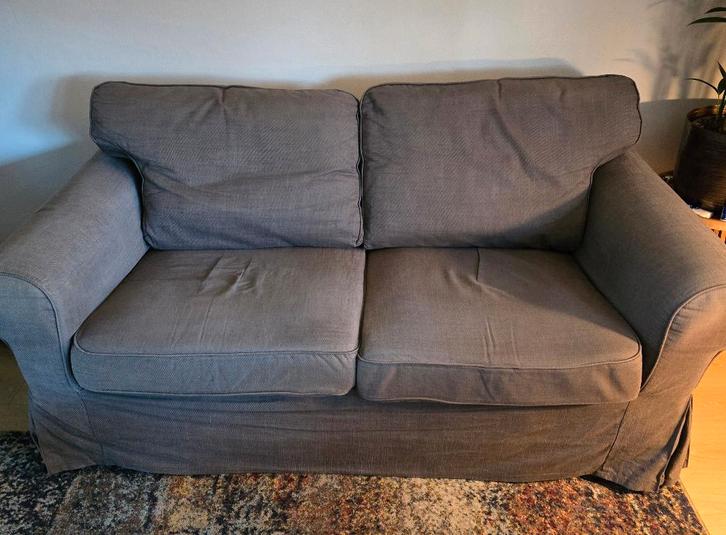 Bankstel, Huis en Inrichting, Banken | Bankstellen, Gebruikt, Rechte bank, Vierpersoons of meer, 150 tot 200 cm, 75 tot 100 cm