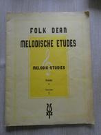 Bladmuziek boeken Folk Dean 1 en 2, Les of Cursus, Piano, Gebruikt, Ophalen of Verzenden