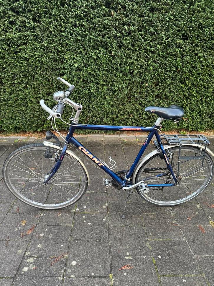 Giant Herenfiets met Versnellingen en Axa Slot, Fietsen en Brommers, Fietsen | Heren | Herenfietsen, Gebruikt, Giant, 61 tot 65 cm