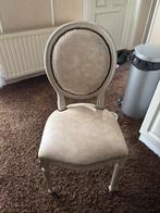 Barok stoel crème, Ophalen, Gebruikt, Wit, Eén
