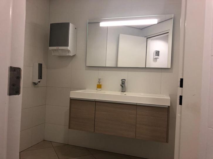 Wastafelcombinatie, Huis en Inrichting, Badkamer | Badkamermeubels, Zo goed als nieuw, Overige typen, Minder dan 100 cm, 50 tot 100 cm