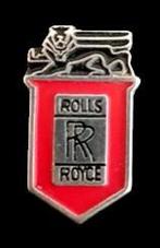 Rolls Royce speld- rood zwart gelakt, Verzenden, Nieuw, Transport, Speldje of Pin