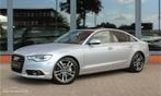 Audi A6 Limousine 3.0 TFSI V6 Quattro Schuifdak Luchtvering, Auto's, Audi, Euro 5, Gebruikt, Zwart, Vierwielaandrijving