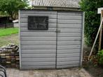 GRATIS: houten schuurtje/containerberging, Ophalen, Gebruikt, Hout, Overige typen