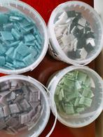 mozaieksteentjes knikkers / glaskralen en lijm voor mozaiek, Ophalen, Nieuw