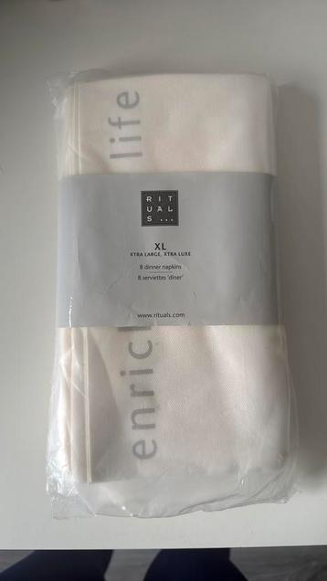 Rituals servetten beschikbaar voor biedingen