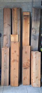 Restant douglas planken, Doe-het-zelf en Verbouw, Hout en Planken, Ophalen, Minder dan 25 mm, Zo goed als nieuw, Plank