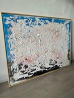 Uniek schilderij in baklijst - abstract expressionisme, Antiek en Kunst, Kunst | Schilderijen | Abstract, Ophalen