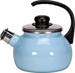 KRÜGER Sylt Pastell Fluitketel - baby blauw, Huis en Inrichting, Keuken | Keukenbenodigdheden, Ophalen of Verzenden, Gebruikt