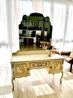 Prachtige unieke barokke vintage kaptafel, Antiek en Kunst, Ophalen of Verzenden, Minder dan 50 cm, 150 tot 200 cm