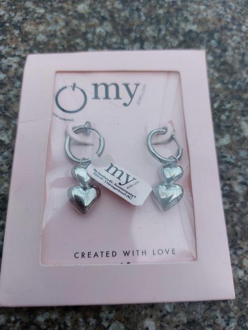 Nieuwe oorbellen My Jewellery, Sieraden, Tassen en Uiterlijk, Oorbellen, Nieuw, Hangers, Overige materialen, Zilver, Ophalen of Verzenden