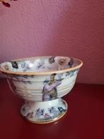 Petrus Regout Timor Kom - Famille Rose Medallion, Ophalen of Verzenden