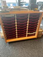 Lade kast op wielen, Huis en Inrichting, Kasten | Ladekasten, Ophalen, Gebruikt, 50 tot 100 cm, 3 of 4 laden