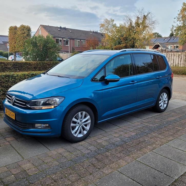 Volkswagen Touran 1.2 TSI 81KW 2016 Blauw, Auto's, Volkswagen, Particulier, Touran, ABS, Airbags, Airconditioning, Alarm, Bluetooth