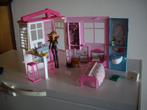 barbie huis met acc, Ophalen, Zo goed als nieuw