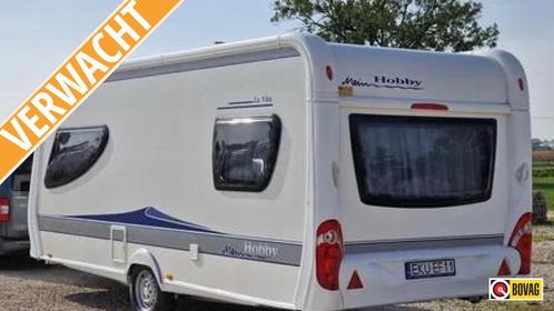 Hobby La Vita Bionda 495 UL Thule Lfl, Voortent,Mover, Caravans en Kamperen, Caravans, Bedrijf, tot en met 4, 1000 - 1250 kg, Rondzit