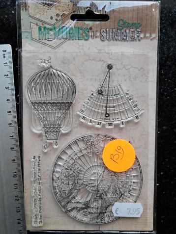 STUDIOLIGHT STEMPEL TRAVEL JOURNAL LUCHTBALLON studio light  beschikbaar voor biedingen