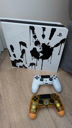 Playstation 4 Pro limited edition Death Stranding fw 12.02, Ophalen of Verzenden, Zo goed als nieuw, Met 2 controllers, Pro