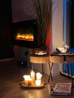 Liv'n flame Nottingham Wandhaard, Ophalen, Zo goed als nieuw, Hangende haard, Elektrische haard