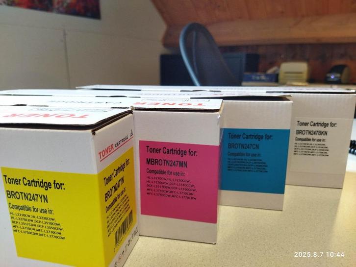Brother toners set kleur, Computers en Software, Printerbenodigdheden, Nieuw, Toner, Ophalen of Verzenden