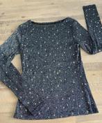 Zgan Prachtig transparant truitje met sterretjes / glitters, Kleding | Dames, Tops, Maat 38/40 (M), Zwart, Nieuw, Ophalen of Verzenden