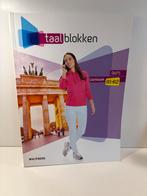 Taalblokken Duits A1-A2 Werkboek, Ophalen of Verzenden, MBO, Alpha, Peggy Pfeifer, Sabine Strauss