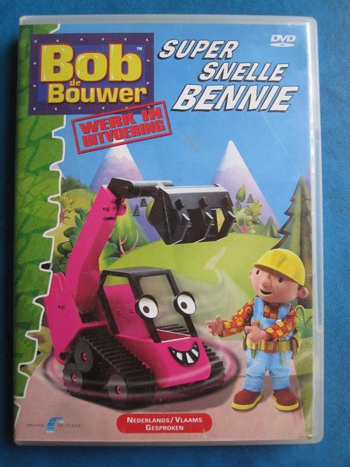 Bob de bouwer Super snelle Bennie, Cd's en Dvd's, Dvd's | Kinderen en Jeugd, Zo goed als nieuw, Tv fictie, Avontuur, Alle leeftijden