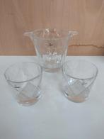 EGO Italy design ijsemmer en whisky glazen, Antiek en Kunst, Antiek | Glas en Kristal, Ophalen of Verzenden