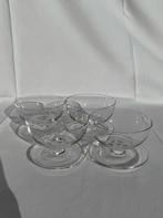 4 glazen dessert coupes, Antiek en Kunst, Ophalen of Verzenden