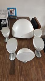 Kef E305 5.1 Speakerset - Zeer Goede Staat, 70 watt of meer, Zo goed als nieuw, 5.1-systeem, Overige spelers