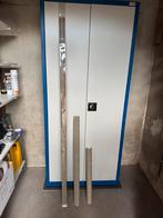 Mooie set zandkleur rolgordijnen 170cm/90cm/60cm, Ophalen, Zo goed als nieuw, 50 tot 100 cm, 150 tot 200 cm