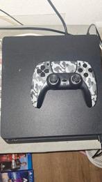 Playstation 4 slim, Verzenden, Zo goed als nieuw, Met 1 controller, Slim