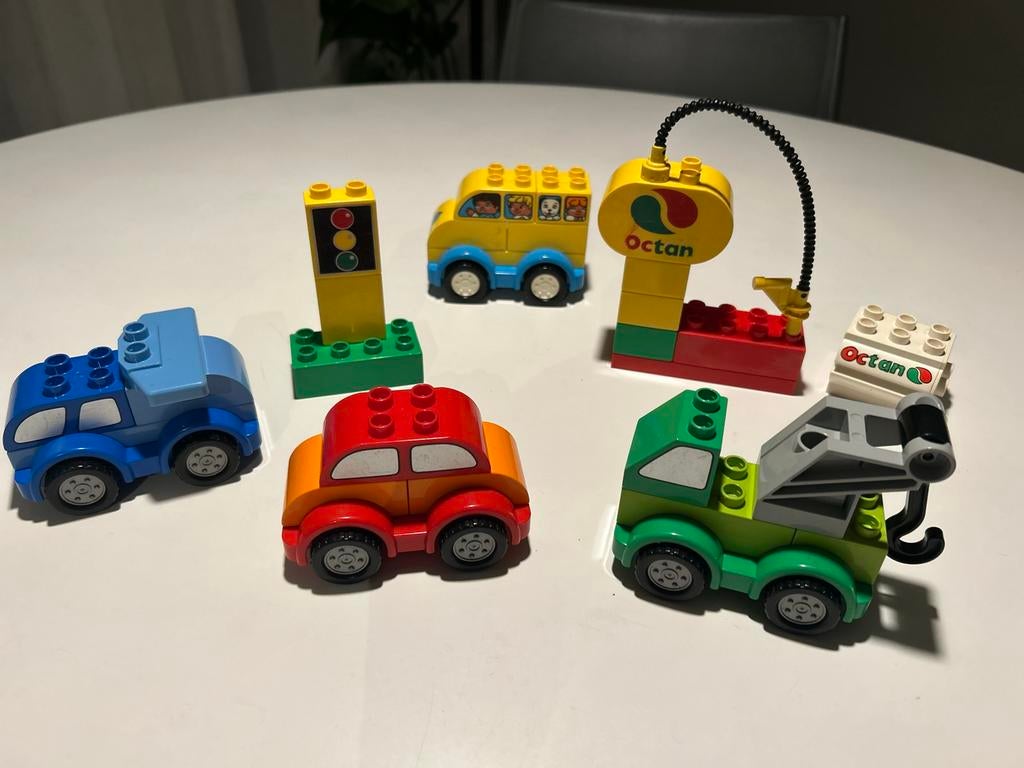 Lego Duplo 10552 & 10851 - Auto's en Bus, Ophalen of Verzenden, Gebruikt, Complete set, Duplo