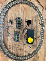 Lego 9 volt trein baan ovaal met trafo en extra rails, Kinderen en Baby's, Speelgoed | Duplo en Lego, Gebruikt, Ophalen of Verzenden